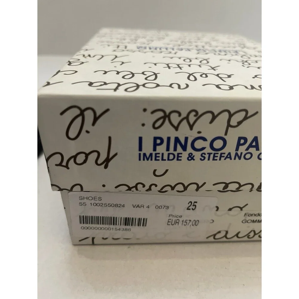 I Pinco Pallino Imelde & Stefano Cavalleri Toddler Boots Size 25 (8) Dark Gray